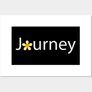 Journey artistic text design Posters and Art